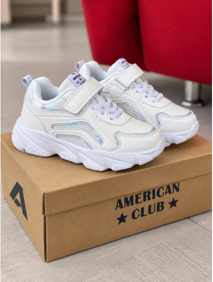 ДИТЯЧІ КРОСІВКИ AMERICAN CLUB ДЛЯ ДІВЧИНКИ
